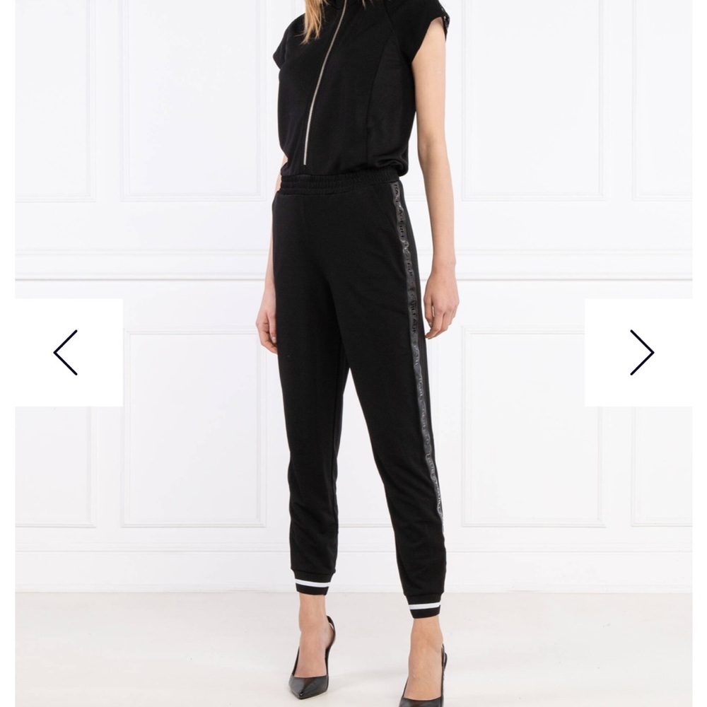 Karl Lagerfeld Black Women's Jumpsuit Size S